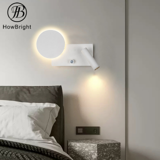 LED dimmable wall light Acrylic backlight wall lamp