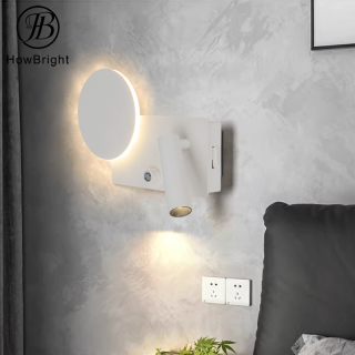 LED dimmable wall light Acrylic backlight wall lamp