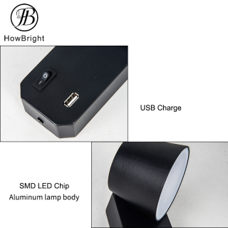 hotel wall surface reading lamp headboard led wall light