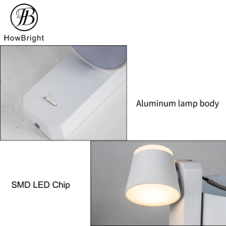 Iluminación LED para interiores Lámparas de pared modernas Luz ascendente y descendente