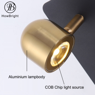 indoor wall lamp Adjustable LED simple reading lamp With USB charging