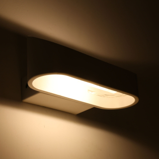 wall lamp IP20 3W metal White Black Indoor sconces light