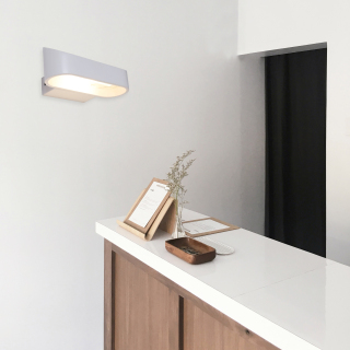 wall lamp IP20 3W metal White Black Indoor sconces light