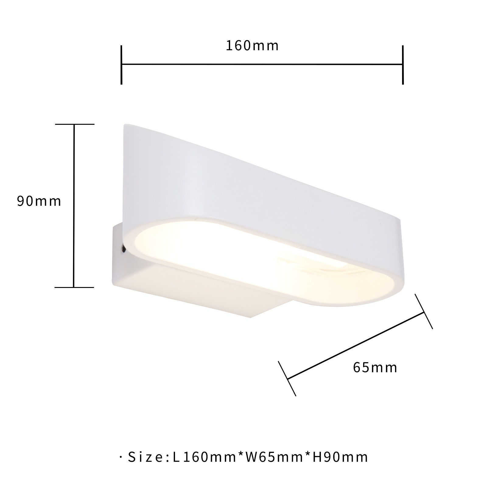 Aluminum LED Wall Lamp