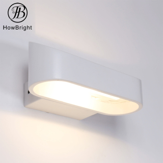 wall lamp IP20 3W metal White Black Indoor sconces light