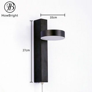 5W Aluminum Acrylic LED Wall Lamp