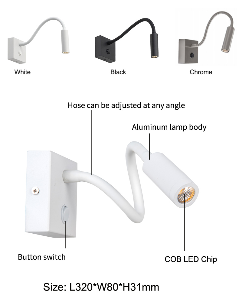 Indoor Reading Wall Lamp