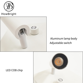 Multifunctional Hotel Bedside Wall Lamp