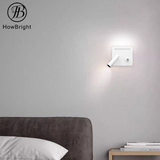 Multifunctional Hotel Bedside Wall Lamp