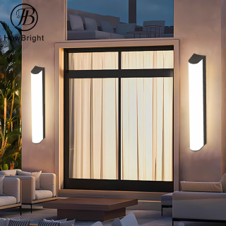 Long Strip LED Wall Light Outdoor Waterproof Wall Lamp