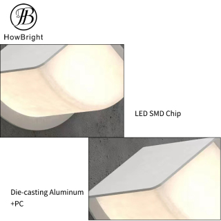 Ip54 Stair Door 12W Black Indoor Outdoor Wall Lamp