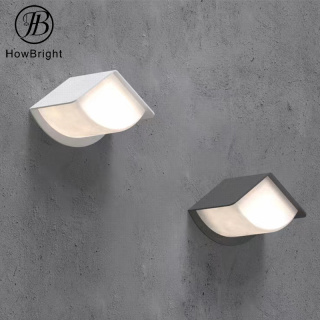 Ip54 Stair Door 12W Black Indoor Outdoor Wall Lamp