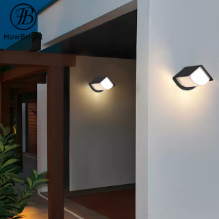 Ip54 Stair Door 12W Black Indoor Outdoor Wall Lamp