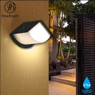 Ip54 Stair Door 12W Black Indoor Outdoor Wall Lamp