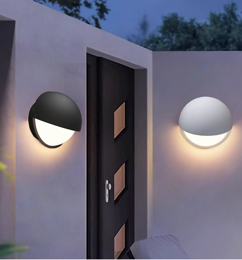 LED wall light