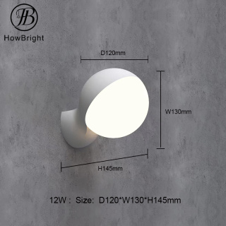 Modern Outdoor Waterproof Villa Balcony Led Wall Lamp