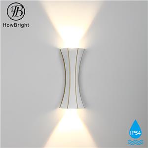 Die-casting Aluminum marble finishing wall lamp LED outdoor wall light