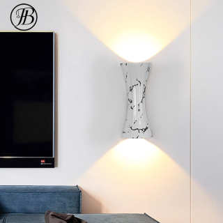 Die-casting Aluminum marble finishing wall lamp LED outdoor wall light