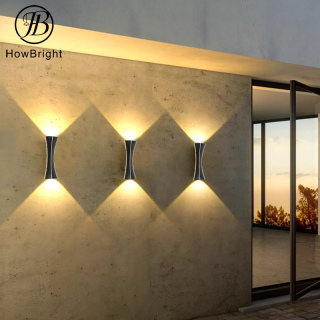 Die-casting Aluminum marble finishing wall lamp LED outdoor wall light