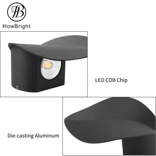 Aplică LED de perete din aluminiu 5W pentru interior