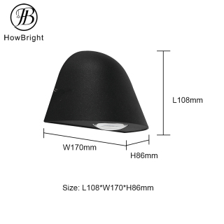 Modern Led Up Down Wall Light Ip54 Outdoor Wall Lamps