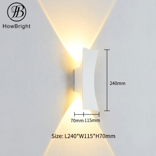 Up And Down Outdoor Wall Light Led Waterproof Ip54 Outdoor Wall Lamp