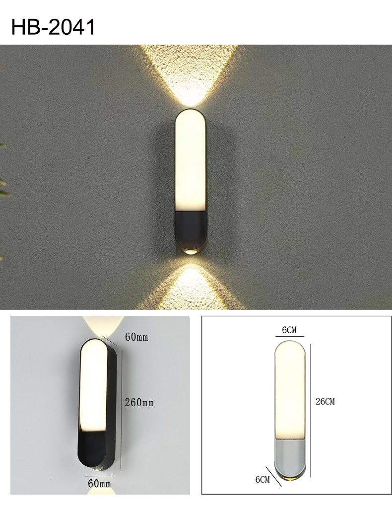 LED wall light