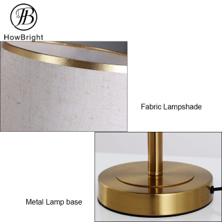 Modern Nordic Style E26/E27 Desk Light Luxury Simple Cloth Table Lamp