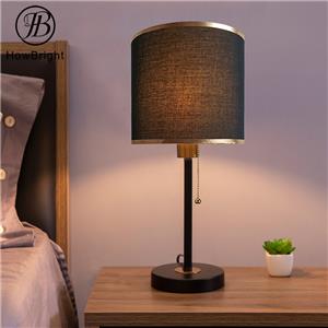 Modern Nordic Style E26/E27 Desk Light Luxury Simple Cloth Table Lamp