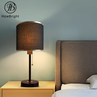 Modern Nordic Style E26/E27 Desk Light Luxury Simple Cloth Table Lamp