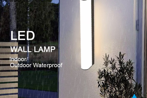 New release of IP54 outdoor waterproof wall lamp with long strip