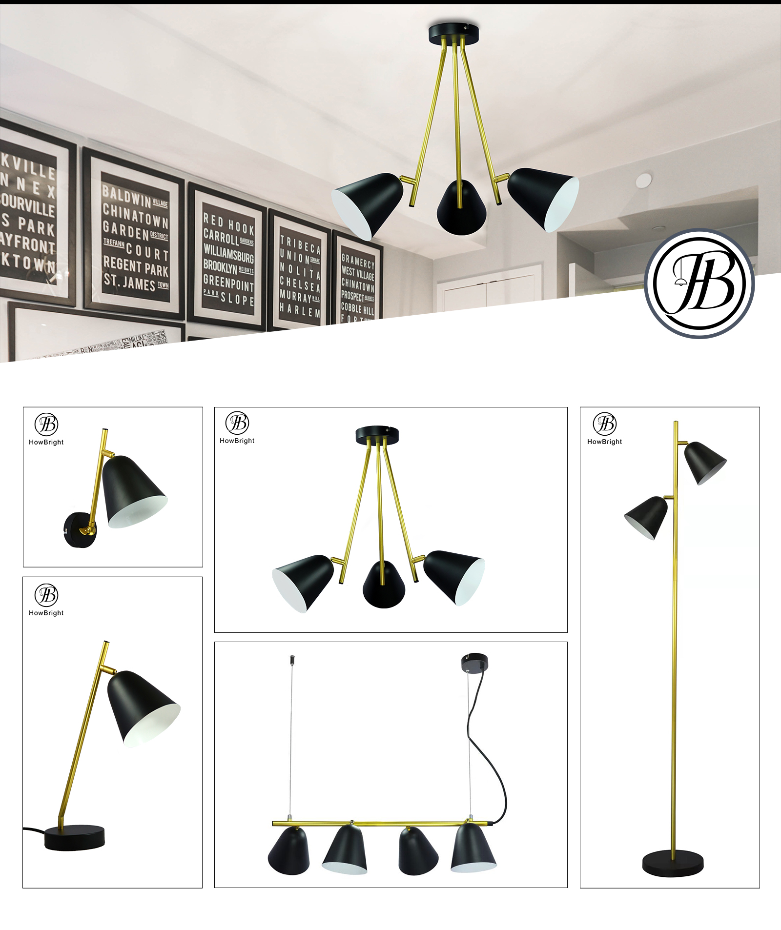 LED panel light