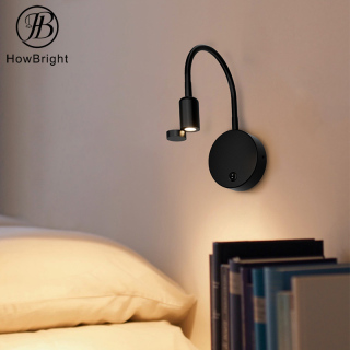 LED Wall Lamp With Rotating Cover COB Wall Light