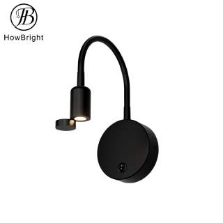 LED Wall Lamp With Rotating Cover COB Wall Light