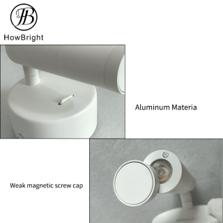 Вращающийся прикроватный светильник, бра для шаббата, светодиодный настенный светильник для чтения с вращающимся плафоном