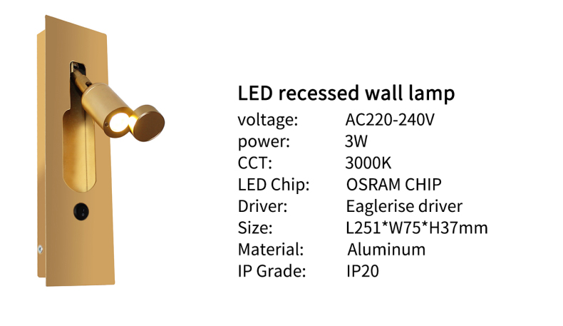 LED background wall lamp