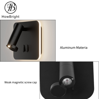 330 Degree Rotation Adjustable Wall Sconce Shabbat wall lamps