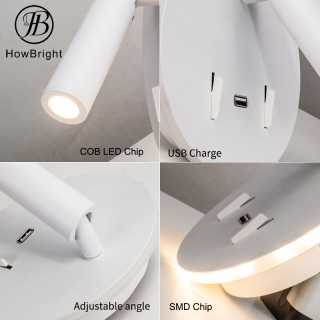 LED wall lamp geometric square aisle hallway LED wall light