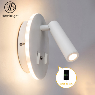 LED wall lamp geometric square aisle hallway LED wall light