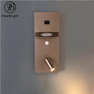 Hotel & Bedroom Lighting with Wireless Charging