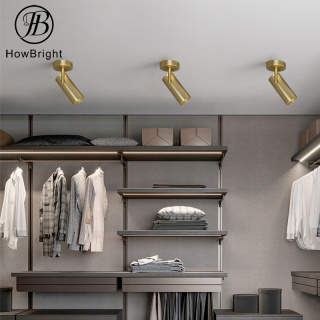 Ceiling Spotlight Adjustable Aluminum Surface Mounted Cob Ceiling lamp