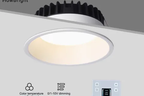 Enhancing Lighting Solutions with the Waterproof IP44 DALI Dimmable Antiglare Downlight