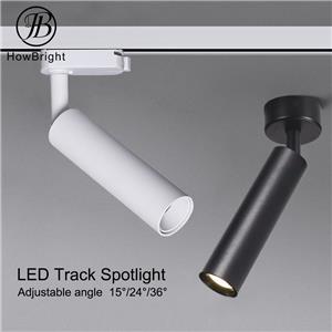 High Brightness Office Store Home White Black Aluminum 10W 20W 30W Ceiling LED Track Light
