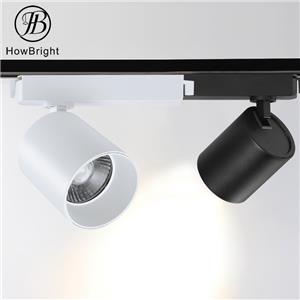 Iluminación de riel para interiores, empotrada en el techo, montaje en riel, 2 a 4 cables, 12 W, 20 W, 30 W, 40 W, focos LED ajustables para riel