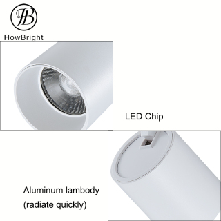 Iluminación de riel para interiores, empotrada en el techo, montaje en riel, 2 a 4 cables, 12 W, 20 W, 30 W, 40 W, focos LED ajustables para riel