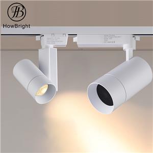Commercial Lighting White Black Aluminum 10W 20W 30W Ceiling LED Track Light