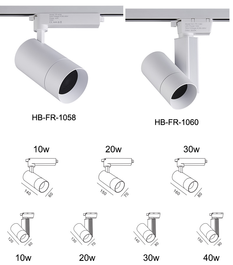 LED Spot Track Light