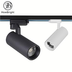 Cob Lighting Optional Surface Recess Rail Black White Adjustable Led Track Spot Light Ceiling Spotlights