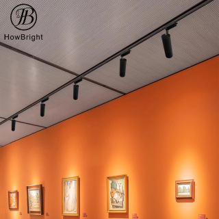 Cob Lighting Optional Surface Recess Rail Black White Adjustable Led Track Spot Light Ceiling Spotlights