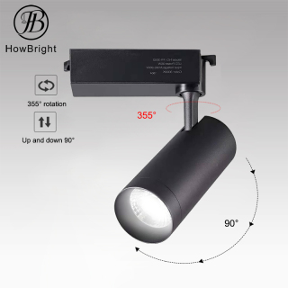 Linear Rail Lighting Fixtures Lamp System 10W 20W 30W Track Spotlight Adjustable Track Light Black White Led Spot Light For Shop